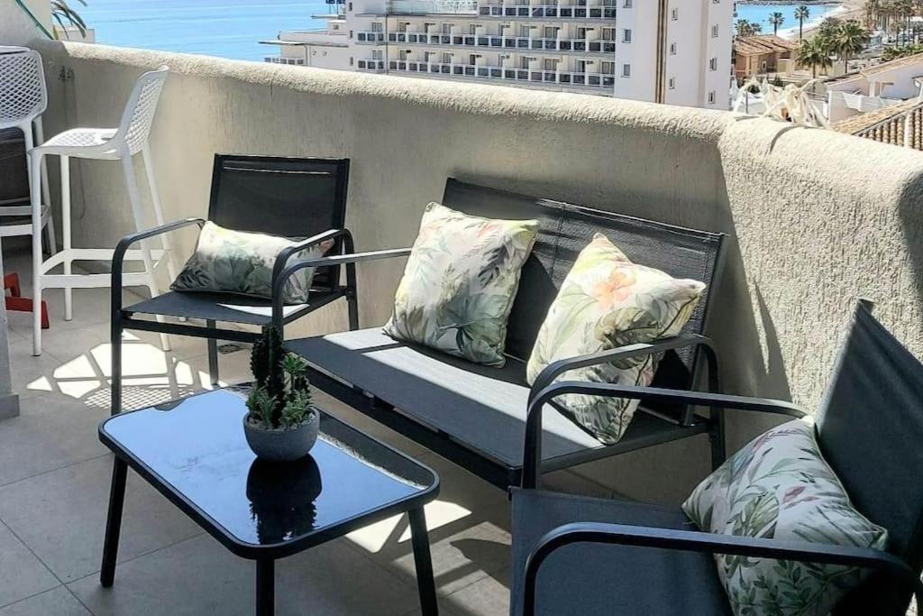 Lux. Frontbeach-Terrace. 5 Pools.Tv. 2 A.C.Netflix Benalmádena Dış mekan fotoğraf